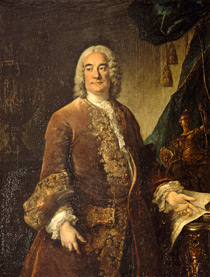 Portrait of Charles Francois Paul Le Normant de Tournehem